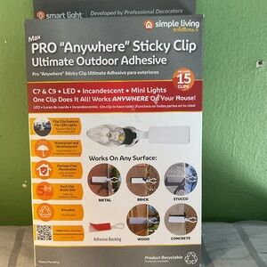 PRO “anywhere” sticky clips